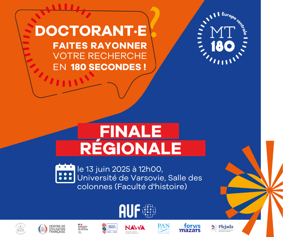 Ma thèse en 180 secondes – finał regionalny